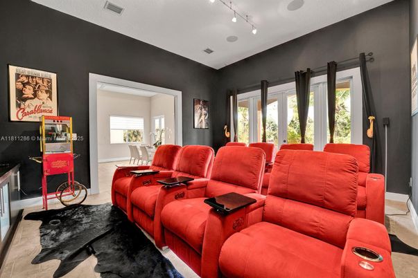 Home Theatre Room, Interior, Theatre Room
