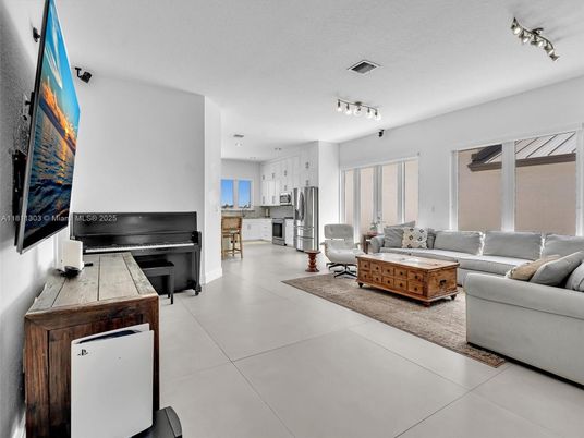 Interior, Kitchen, Living room