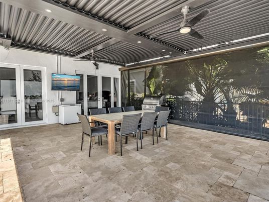 Exterior, Fireplace, Recessed Lighting