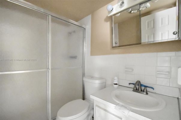 Bathroom, Glass Shower, Interior, Tile Countertops