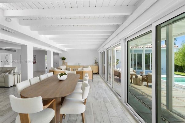 Dining room, Interior, Wood Texture Flooring