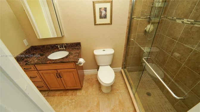 Bathroom, Glass Shower, Interior