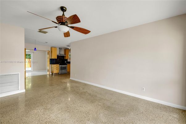 Empty room, Interior, Kitchen