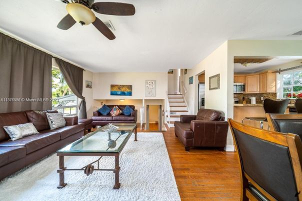 Dining room, Interior, Kitchen, Living room, Wood Texture Flooring
