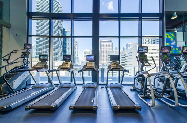 Fitness Equipment, Gym, Interior
