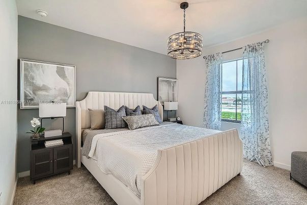 Bedroom, Interior, Pendant Lights