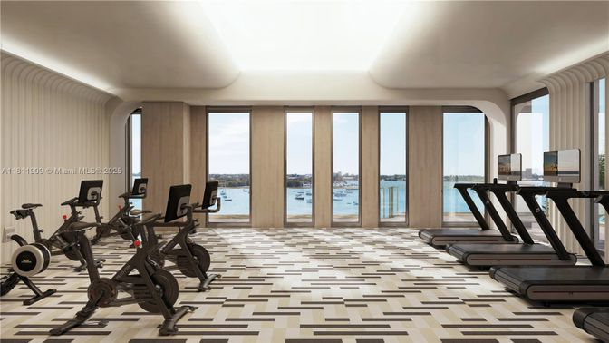 Fitness Equipment, Gym, Interior, Water