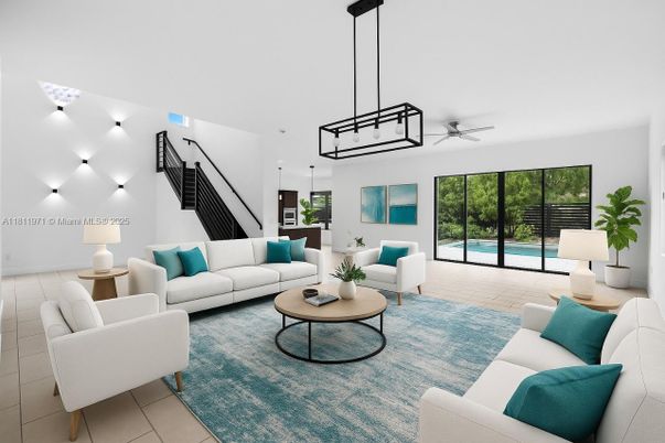 Interior, Living room, Pendant Lights