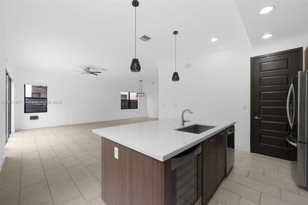 Interior, Kitchen, Pendant Lights, Recessed Lighting