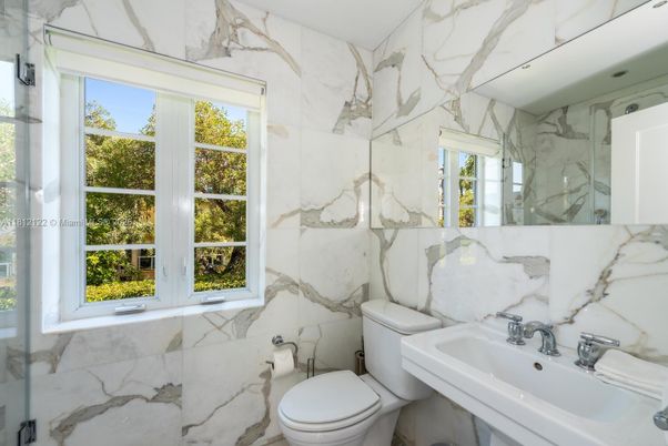 Bathroom, Interior, Marble Walls