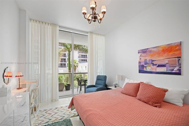 Bedroom, Chandelier, Interior