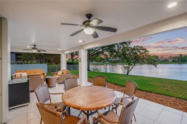 Backyard, Exterior, Recessed Lighting, Water