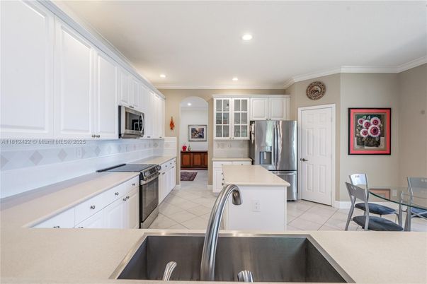 Interior, Kitchen, Recessed Lighting, Stainless Steel Appliances