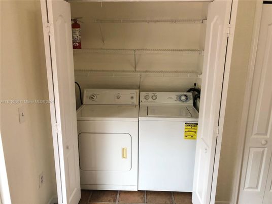 Interior, Utility Closets, Washer