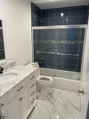 Bathroom, Dual Sink Vanities, Glass Shower, Interior, Marble