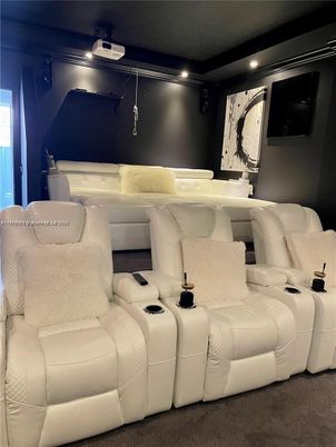 Home Theatre Room, Interior, Recessed Lighting, Theatre Room