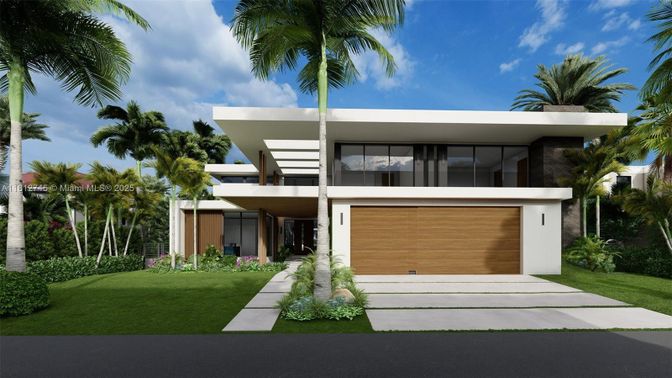 Attached, Exterior, Facade, Modern