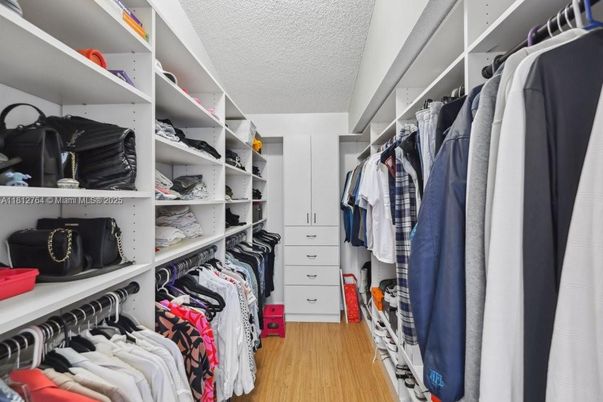 Interior, Walk-in Closets, Wood Texture Flooring