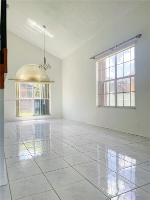 Empty room, Interior, Marble, Pendant Lights