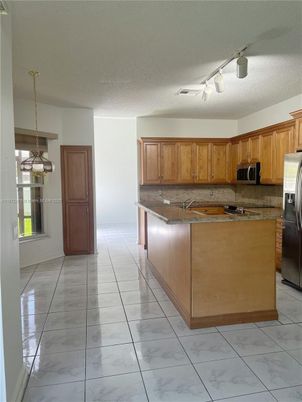 Interior, Kitchen, Marble, Pendant Lights