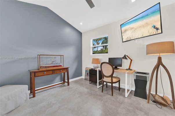 Home Office, Interior, Recessed Lighting