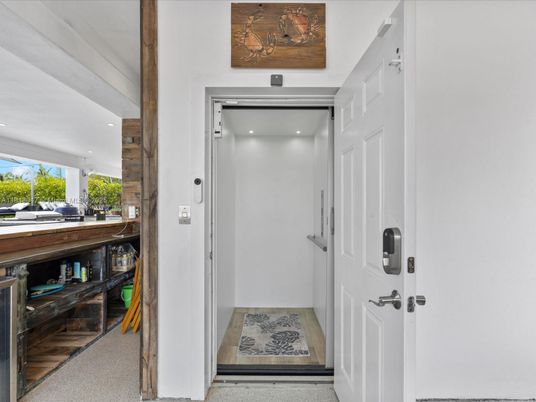 Elevator, Interior, Recessed Lighting