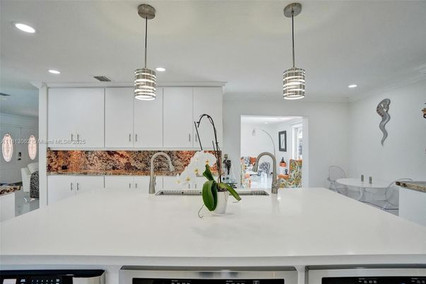 Interior, Kitchen, Pendant Lights, Recessed Lighting