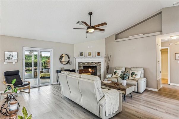 Fireplace, Interior, Living room, Wood Texture Flooring