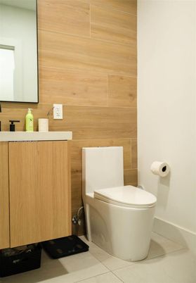 Bathroom, Interior, Wooden Walls