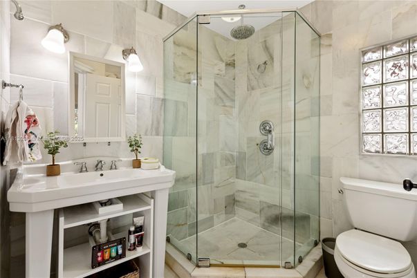 Bathroom, Glass Shower, Interior