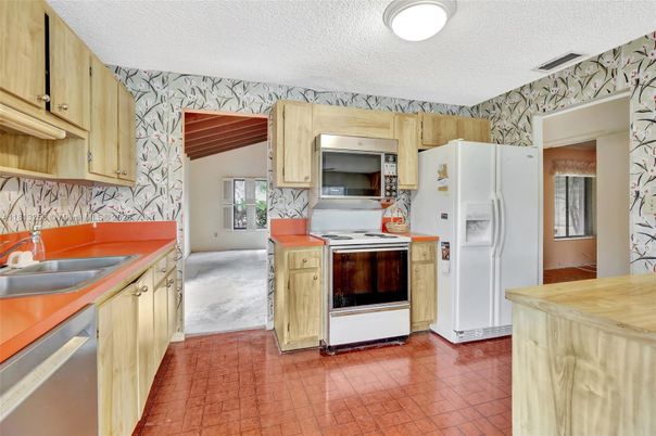 Interior, Kitchen, Stainless Steel Appliances