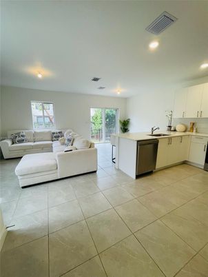 Interior, Kitchen, Living room, Recessed Lighting