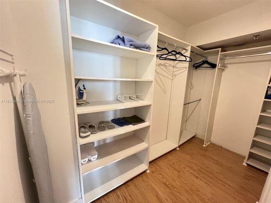 Interior, Walk-in Closets, Wood Texture Flooring
