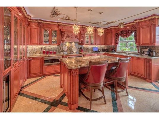 Chandelier, Interior, Kitchen, Recessed Lighting