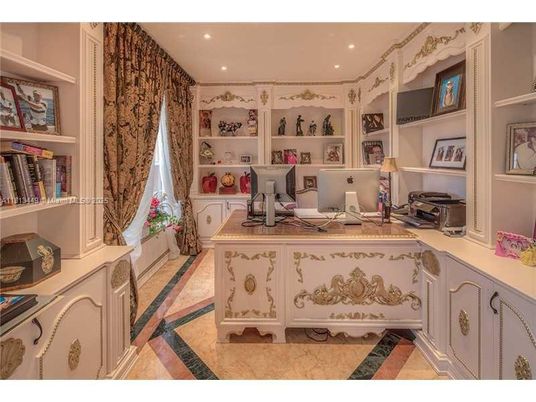 Home Office, Interior, Recessed Lighting