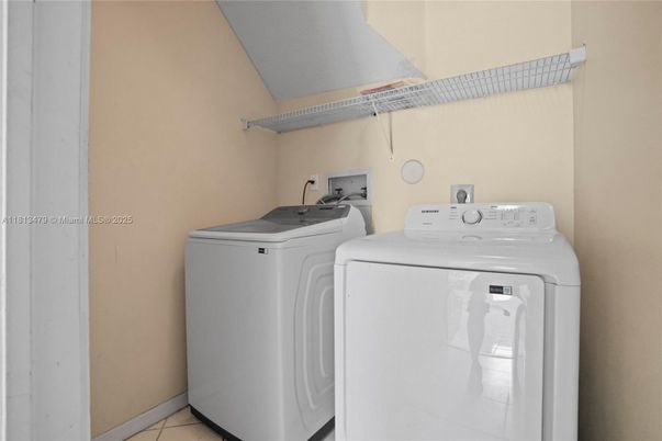 Interior, Washer