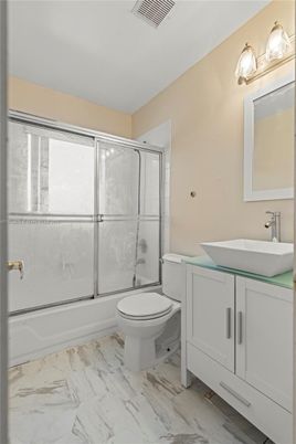 Bathroom, Glass Shower, Interior, Marble