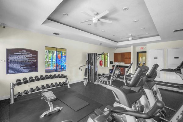 Fitness Equipment, Interior, Recessed Lighting