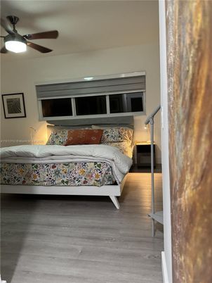Bedroom, Fireplace, Interior, Wood Texture Flooring