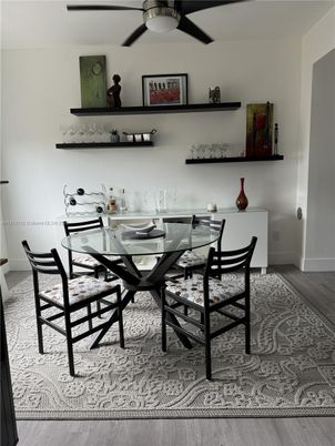 Dining room, Interior, Wood Texture Flooring