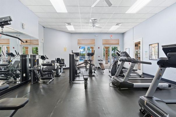 Fitness Equipment, Gym, Interior