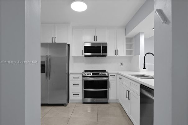 Interior, Kitchen, Recessed Lighting, Stainless Steel Appliances
