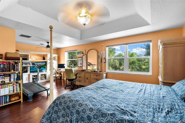 Bedroom, Home Office, Interior, Wood Texture Flooring