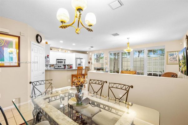 Dining room, Interior, Kitchen, Living room, Pendant Lights, Recessed Lighting