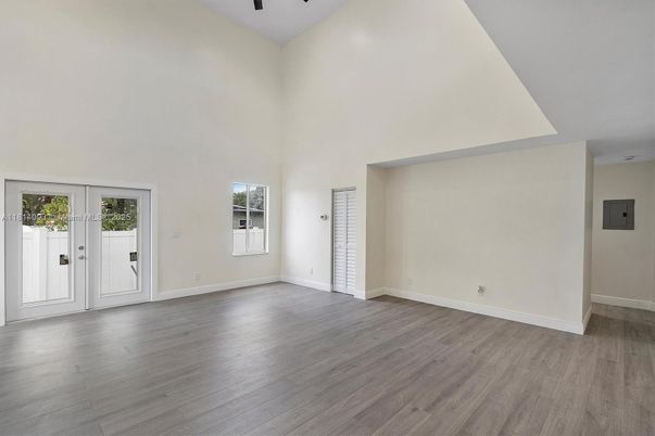 Empty room, Interior, Wood Texture Flooring