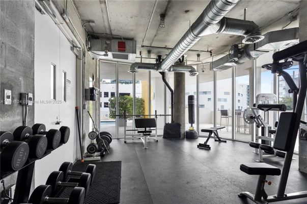 Fitness Equipment, Gym, Interior