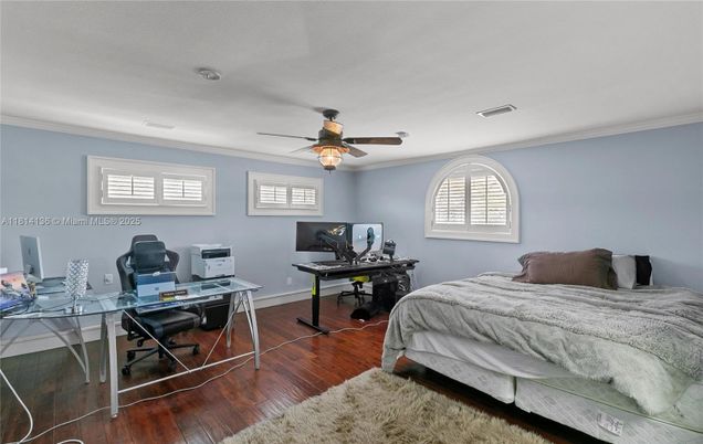 Bedroom, Home Office, Interior, Wood Texture Flooring