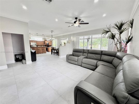 Dining room, Interior, Kitchen, Living room, Pendant Lights, Recessed Lighting