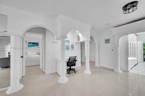 Home Office, Interior, Recessed Lighting
