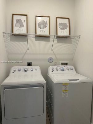 Interior, Washer
